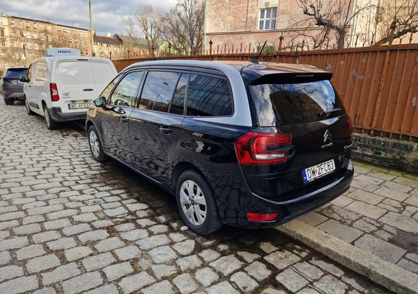 Citroen C4 SpaceTourer cena 44000 przebieg: 216000, rok produkcji 2018 z Wrocław małe 172